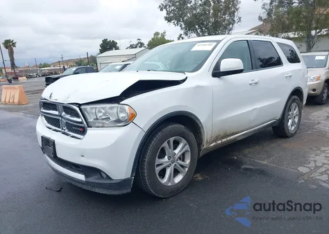 2013 Dodge Durango Sxt from USA, damaged, VIN 1C4RDHAG7DC694986